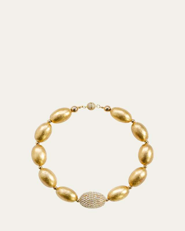 Cherie 18" Necklace in Gold Glimmer